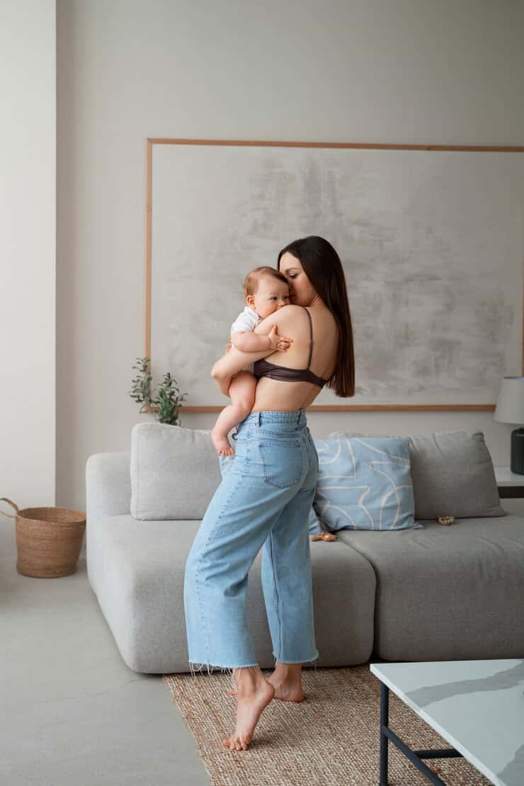 6 months postpartum body